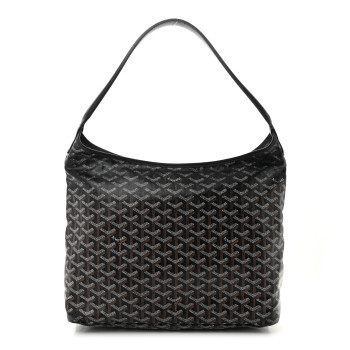 GOYARD Goyardine Boheme Hobo Black