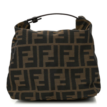 FENDI Zucca Mini Pochette Tobacco