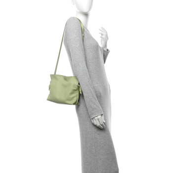 LOEWE Calfskin Mini Flamenco Knot Clutch Light Pear