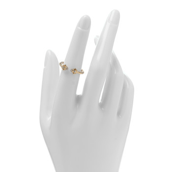 DAVID YURMAN 18K Yellow Gold Diamond Renaissance Ring 50 5.5