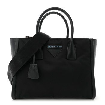 PRADA Nylon Grace Lux Concept Tote Black