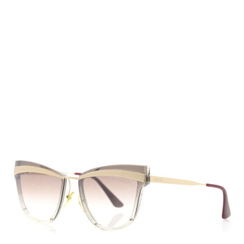 PRADA Cinema Evolution 65mm Sunglasses SPR 12U Beige Gradient Mirror