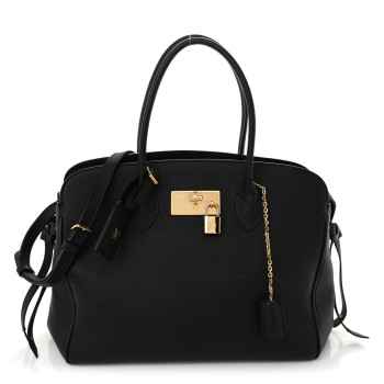 LOUIS VUITTON Veau Nuage Milla MM Black