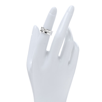 TIFFANY Sterling Silver 1837 Band Ring 48 4.5
