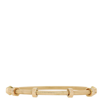 CARTIER 18K Yellow Gold Ecrou de Cartier Bracelet 17