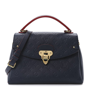 LOUIS VUITTON Empreinte Georges MM Marine Rouge