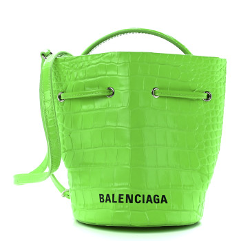 BALENCIAGA マキシバッグ BALENCIAGA Metallic Calfskin Downtown Chain Shoulder Bag XS