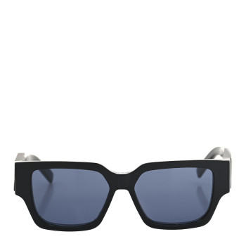 CHRISTIAN DIOR Acetate CD SU Holographic Sunglasses Black