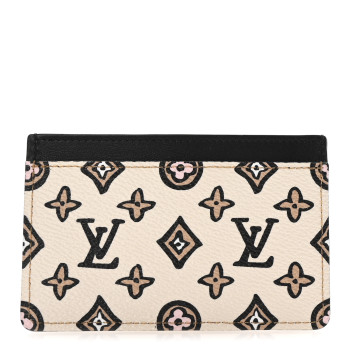 LOUIS VUITTON Monogram Giant Wild At Heart Card Holder Arizona