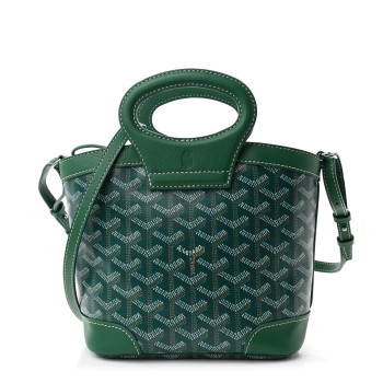 GOYARD Goyardine Beluga Mini Green