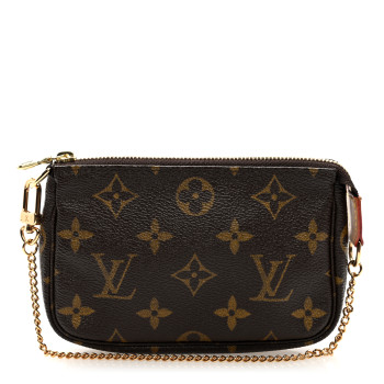 LOUIS VUITTON Monogram Mini Pochette Accessories