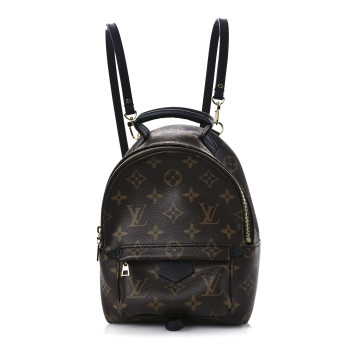 LOUIS VUITTON Monogram Palm Springs Backpack Mini