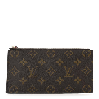 LOUIS VUITTON Monogram Felicie Chain Wallet Zippered Insert Fuchsia