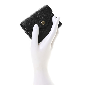 LOUIS VUITTON Empreinte Zoe Wallet Black