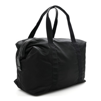 PRADA Re-Nylon Saffiano Duffle Bag Black