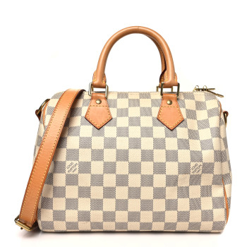 LOUIS VUITTON Damier Azur Speedy Bandouliere 25