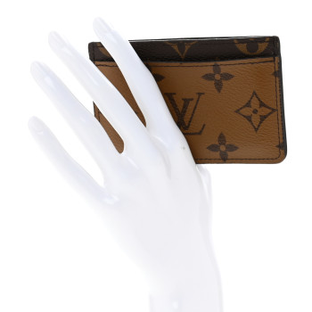 LOUIS VUITTON Reverse Monogram Card Holder