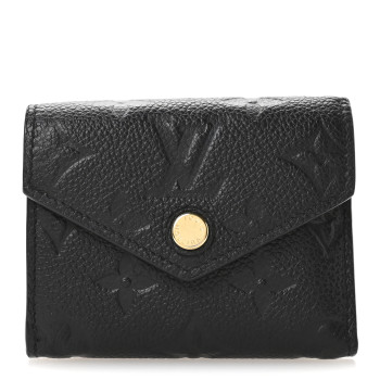 LOUIS VUITTON Empreinte Zoe Wallet Black