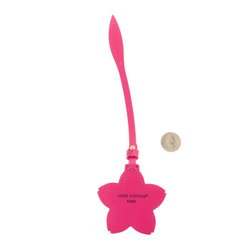 LOUIS VUITTON LV X TM Cherry Blossom Bag Charm Pink