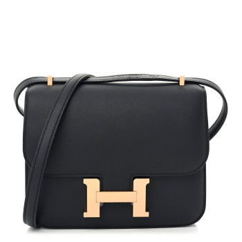 HERMES Evercolor Constance 18 Bleu Nuit