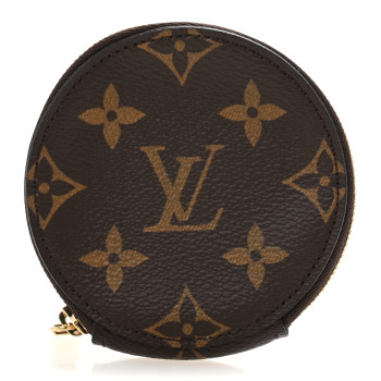 LOUIS VUITTON Monogram Round Coin Purse