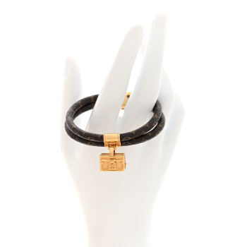 LOUIS VUITTON Monogram Keep it Twice Bracelet