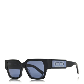 CHRISTIAN DIOR Acetate CD SU Holographic Sunglasses Black