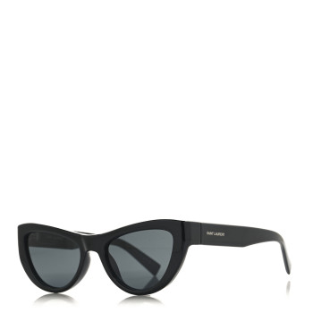 SAINT LAURENT Acetate Sunglasses SL 676 Black
