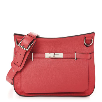 HERMES Taurillon Clemence Jypsiere 28 Bougainvillea