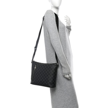 LOUIS VUITTON Damier Graphite Mick PM