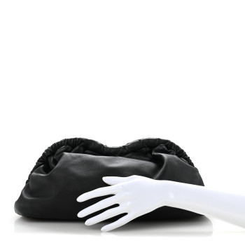 MANSUR GAVRIEL Lambskin Cloud Clutch Black