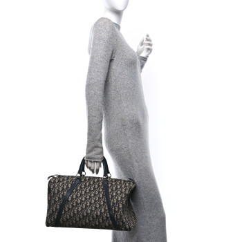CHRISTIAN DIOR Monogram Duffle Blue