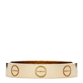 CARTIER 18K Yellow Gold 3.5mm LOVE Wedding Band Ring 52 6