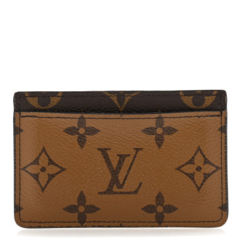 LOUIS VUITTON Reverse Monogram Card Holder