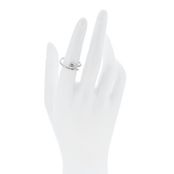 CARTIER 18K White Gold Small Juste Un Clou Ring 54 7
