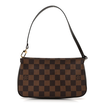 LOUIS VUITTON Damier Ebene Navona Pochette Accessories