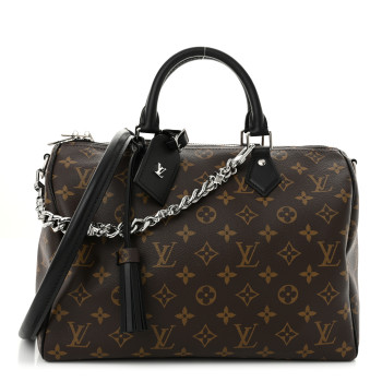 LOUIS VUITTON Monogram Speedy Soft 30 Dark