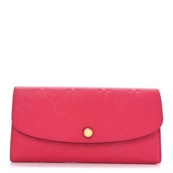 LOUIS VUITTON Empreinte Emilie Wallet Hot Pink