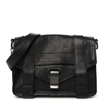 PROENZA SCHOULER Lambskin PS1 Mini Crossbody Black
