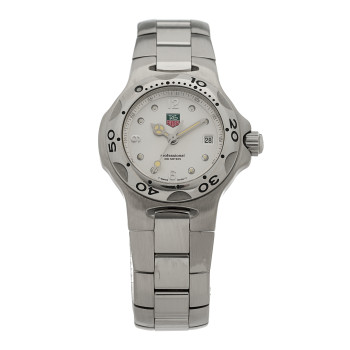 TAG HEUER Stainless Steel 28mm Kirium Quartz Watch Silver WL1314