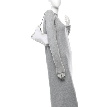 PRADA Nylon Re-Edition 2005 Shoulder Bag White