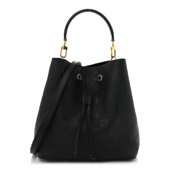 LOUIS VUITTON Empreinte Neonoe MM Black