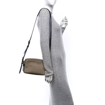 PRADA Jacquard Logo Camera Bag Corda Baltico