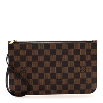LOUIS VUITTON Damier Ebene Neverfull MM GM Pochette