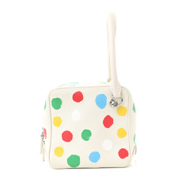 LOUIS VUITTON LV X YK Empreinte Square Bag White