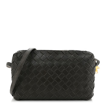 BOTTEGA VENETA Nappa Intrecciato Crossbody Light Graphite