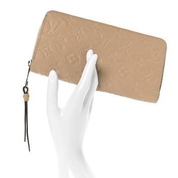 LOUIS VUITTON Empreinte Zippy Wallet Dune