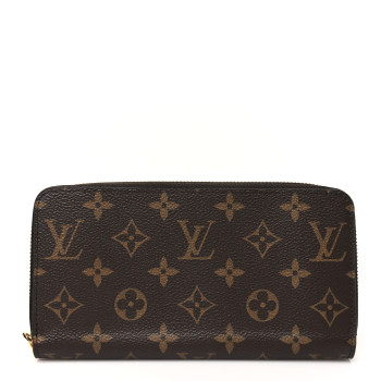 LOUIS VUITTON Monogram Zippy Wallet