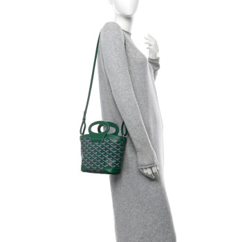 GOYARD Goyardine Beluga Mini Green