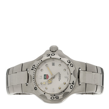 TAG HEUER Stainless Steel 28mm Kirium Quartz Watch Silver WL1314